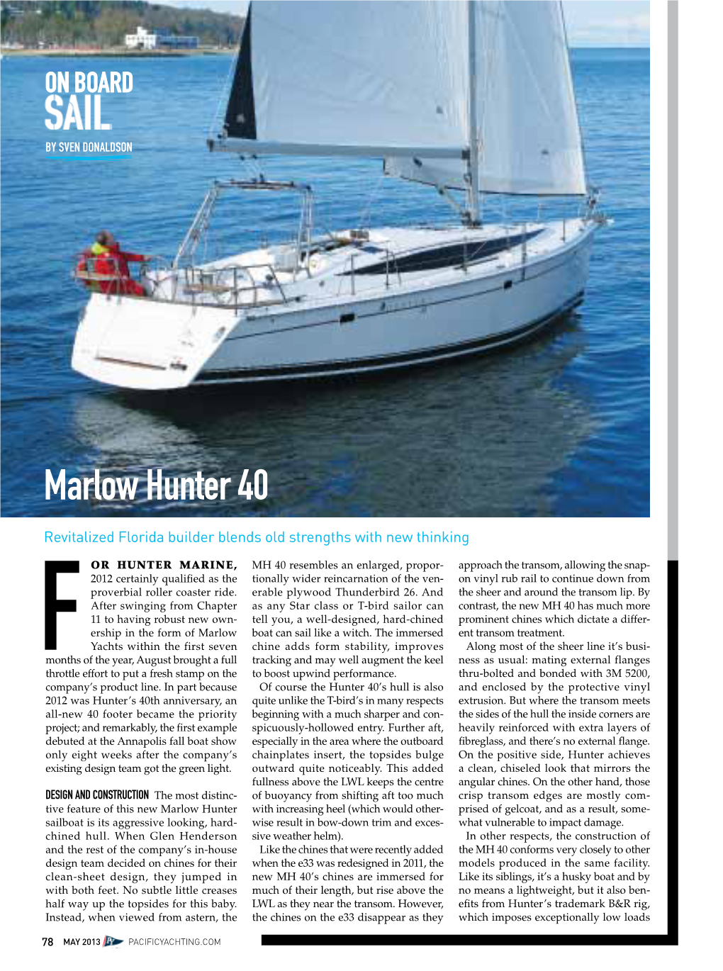 Marlow Hunter 40