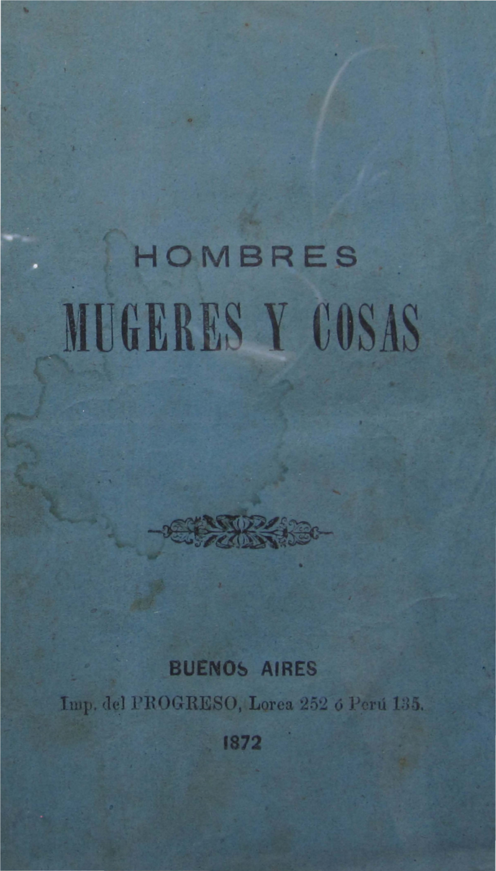 Hombres, Mujeres Y Cosas - F