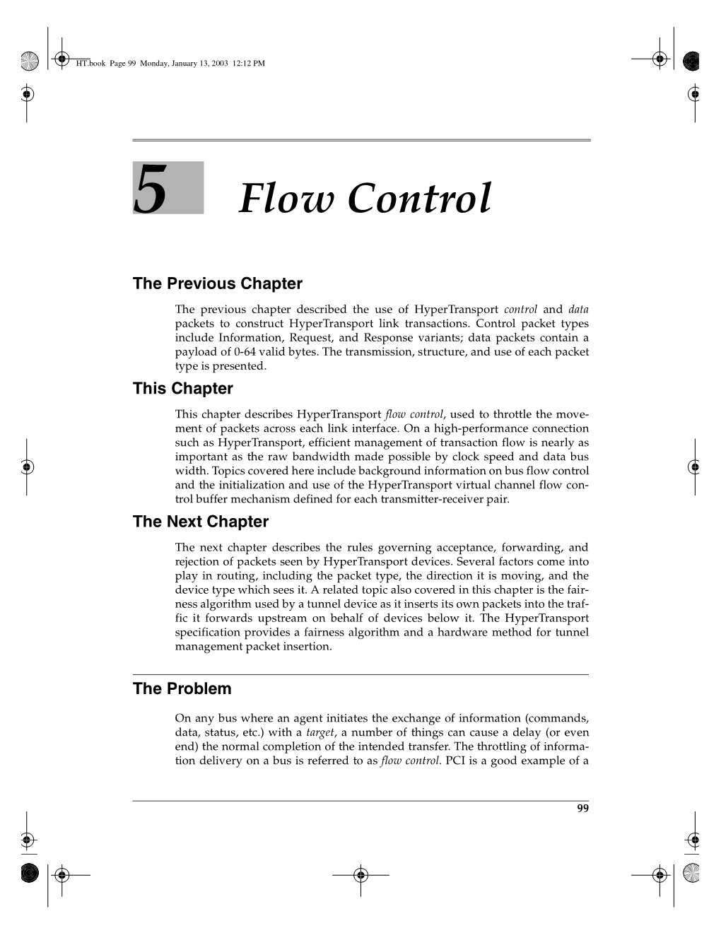 Chapter 5: Flow Control