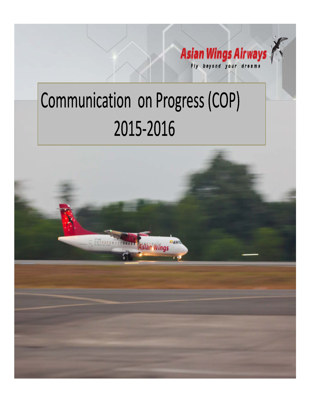 Communication on Progress (COP) 2015 2016 2015