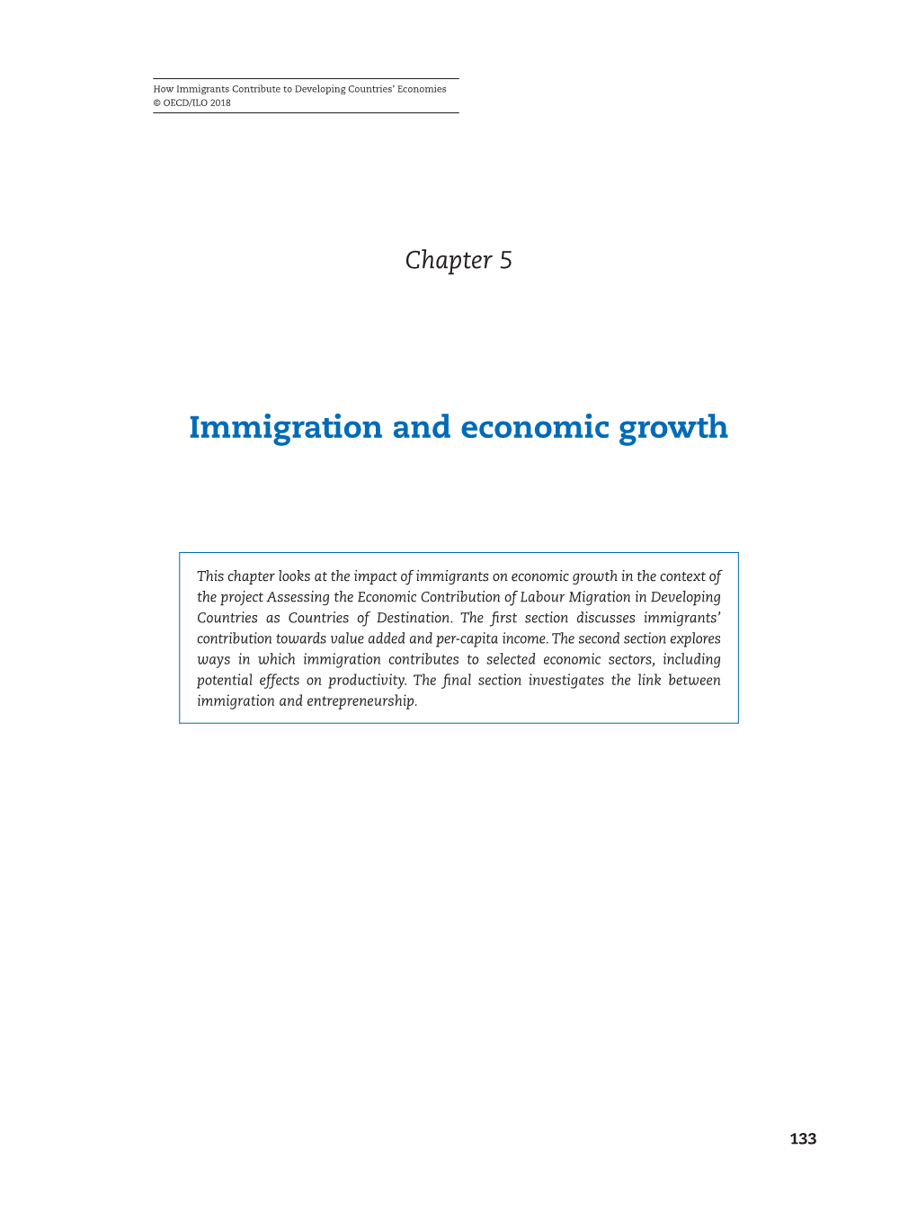 Immigration and Economic Growth