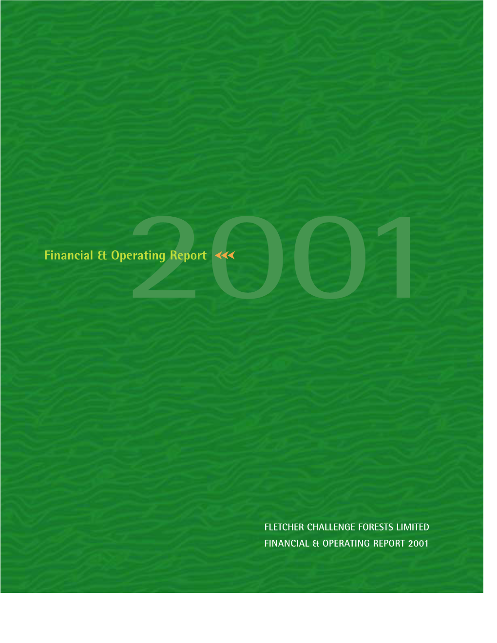 Financial & Operating Report