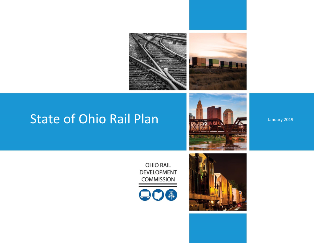State of Ohio Rail Plan January 2019 I