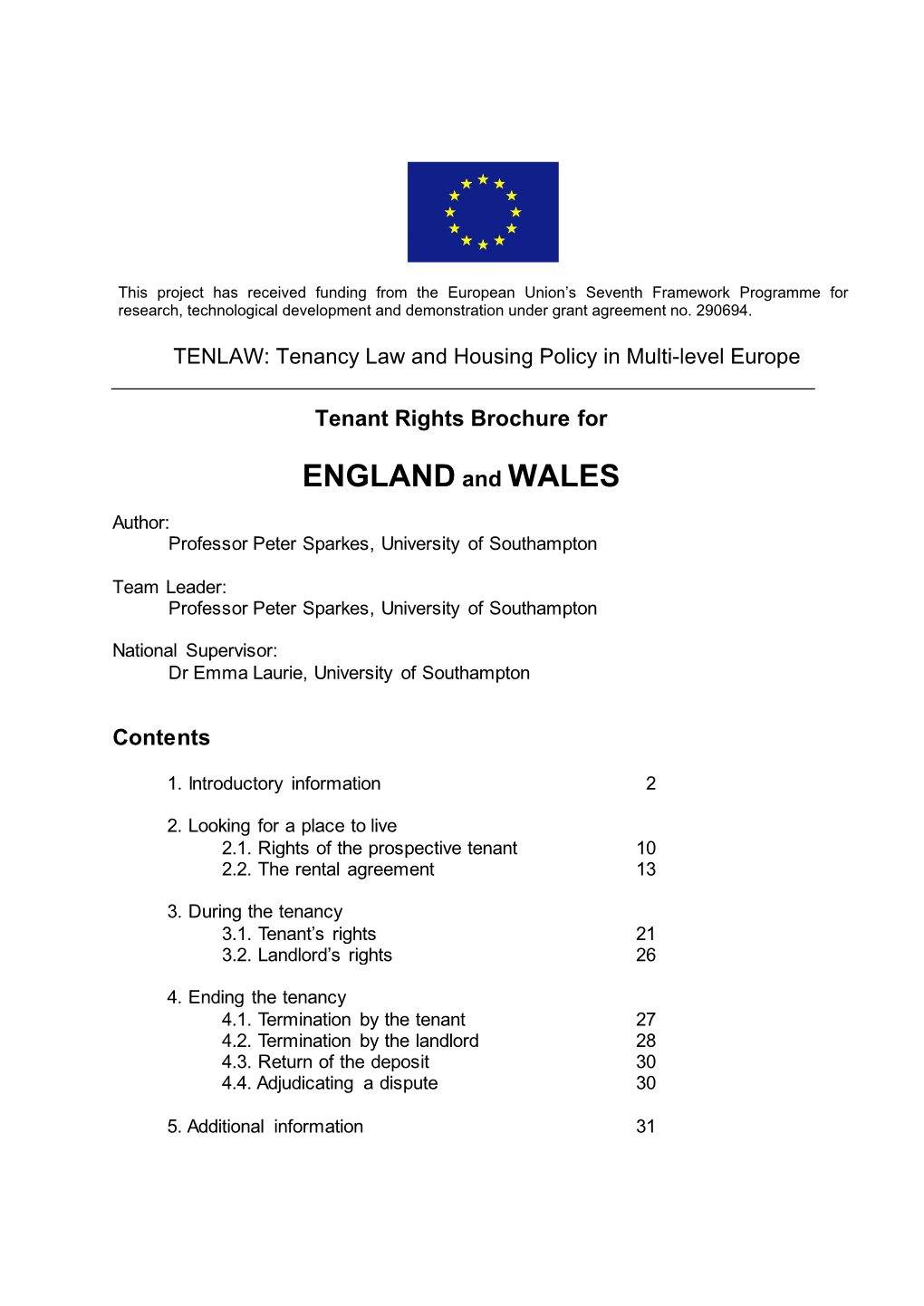 ENGLAND and WALES