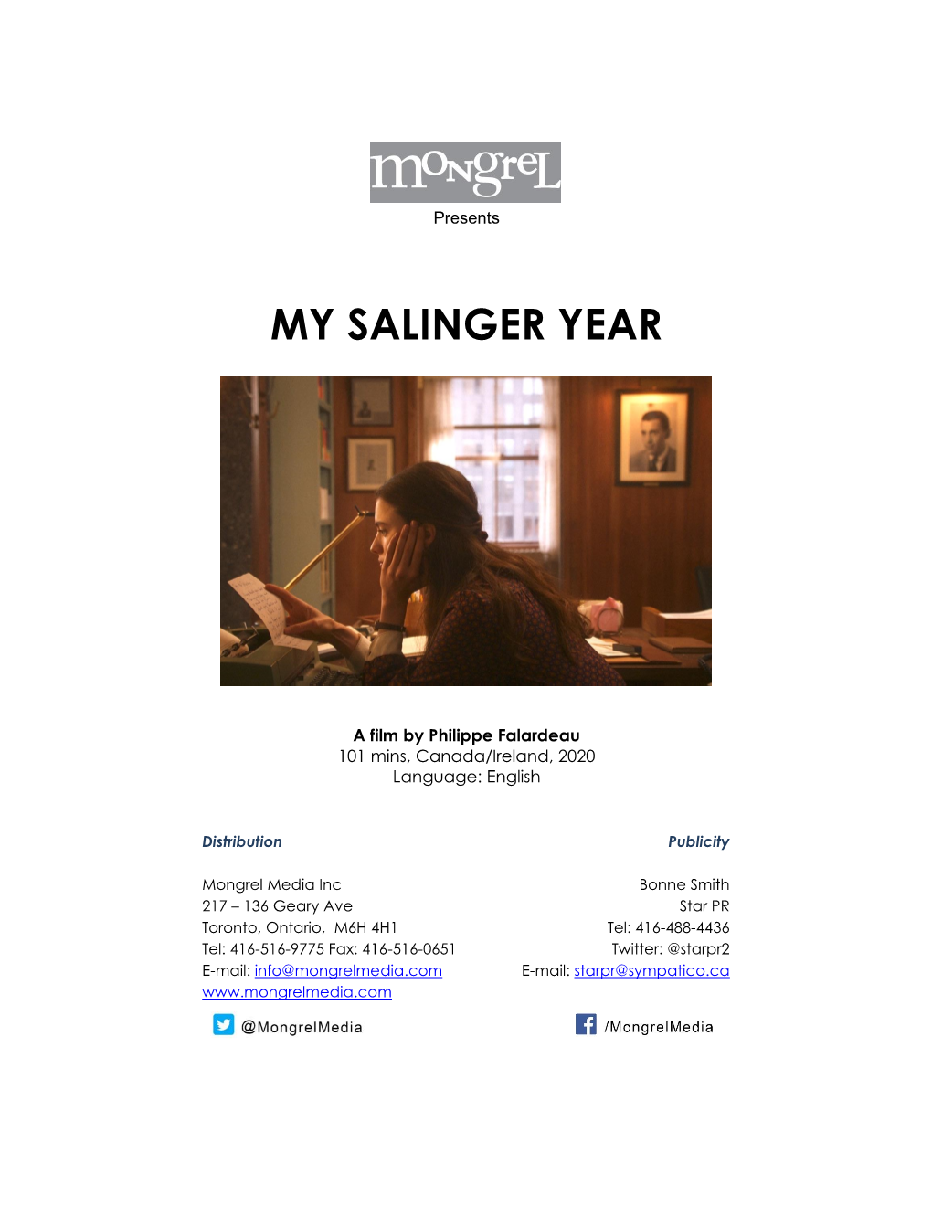 My Salinger Year