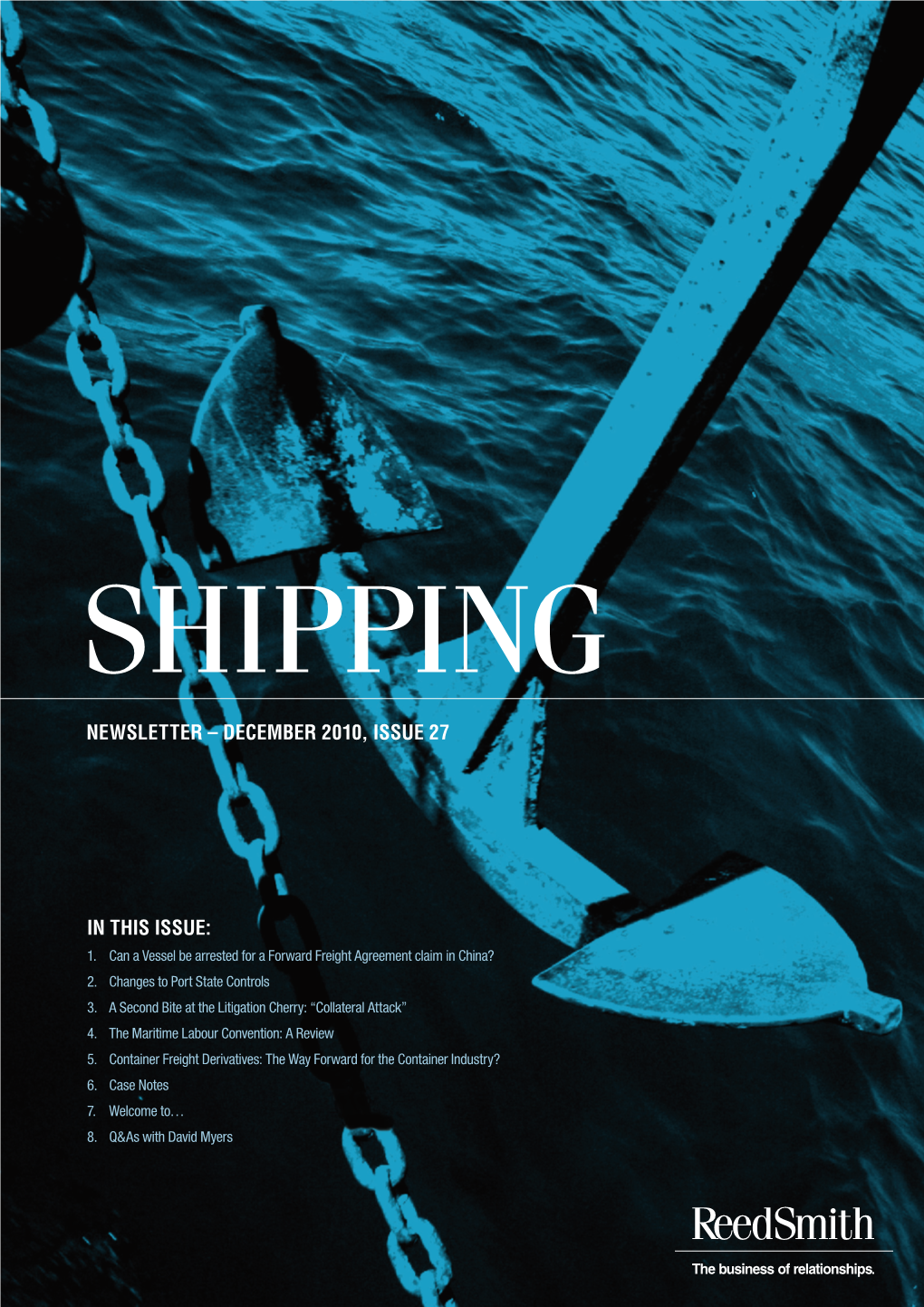 Reed Smith Shipping Newsletter.Pdf