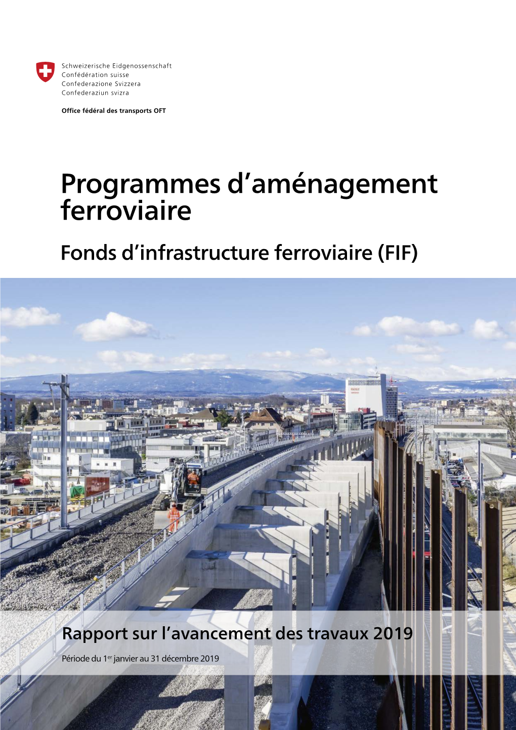 Rapport 2019 Sur Les Programmes D'aménagement Ferroviaire
