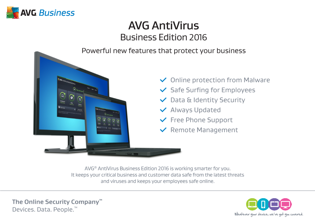 AVG Antivirus Business Edition 2016 Powerful New Features That Protect Your Business