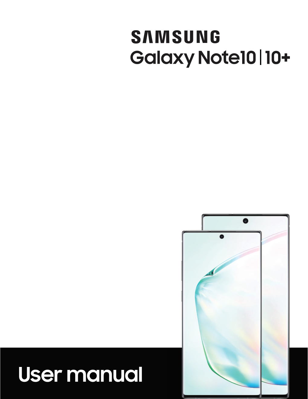 Samsung Galaxy Note10|10+ User Manual N970U