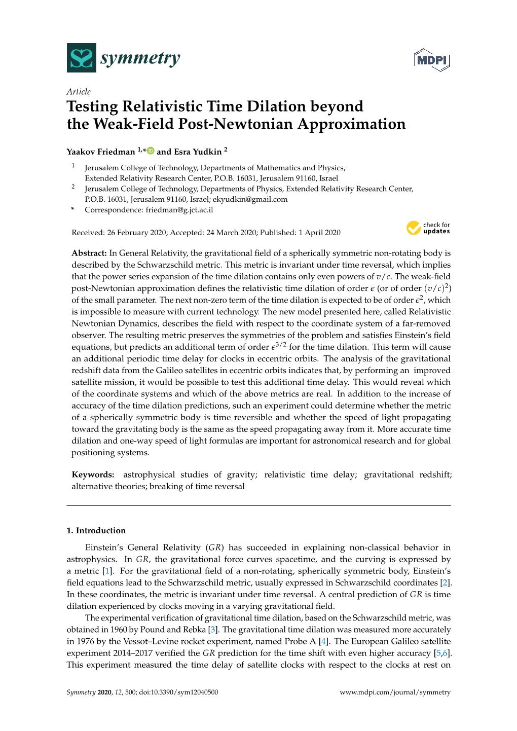 Testing Relativistic Time Dilation Beyond the Weak-Field Post-Newtonian Approximation