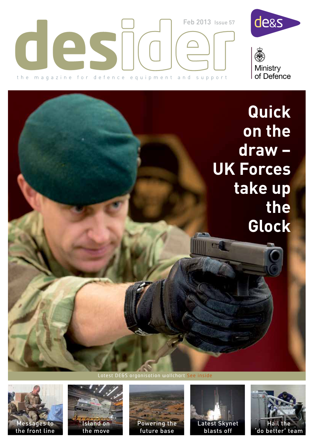 Quick on the Draw – UK Forces Take up the Glock