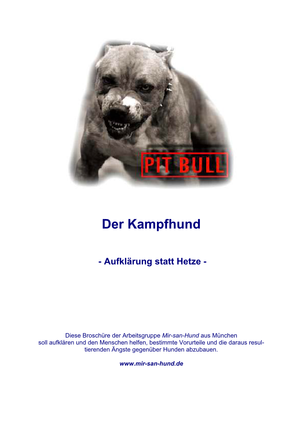 Der Kampfhund