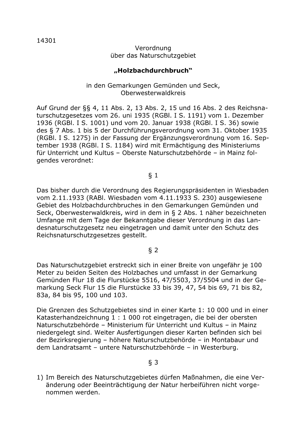 In Den Gemarkungen Gemünden Und Seck, Oberwesterwaldkreis