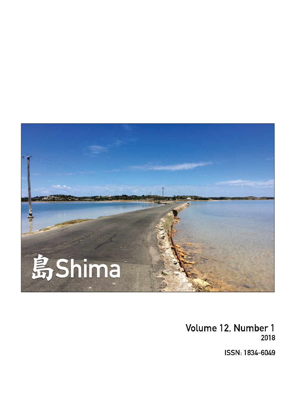 Shima Journal, V12n1 2018