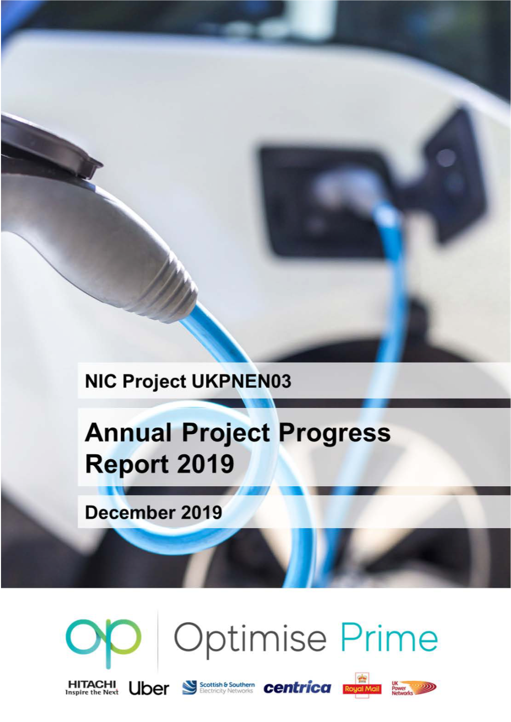 Annual Project Progress Report 2019 Optimise Prime Page 1 of 40