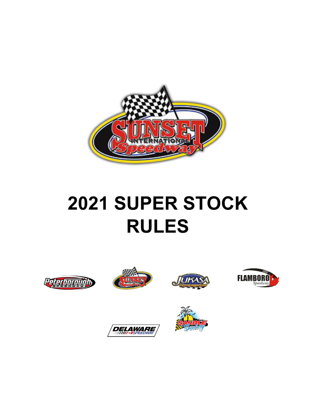 2021 Super Stock Rules
