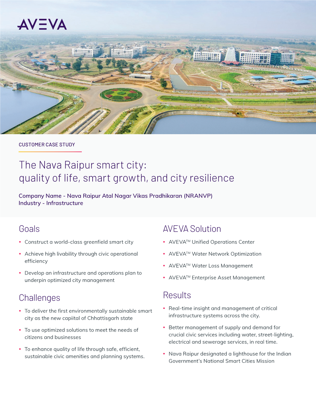 The Nava Raipur Smart City: Quality of Life, Smart Growth, and City Resilience