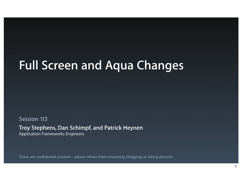 113 Full Screen and Aqua Changes V9 DD F