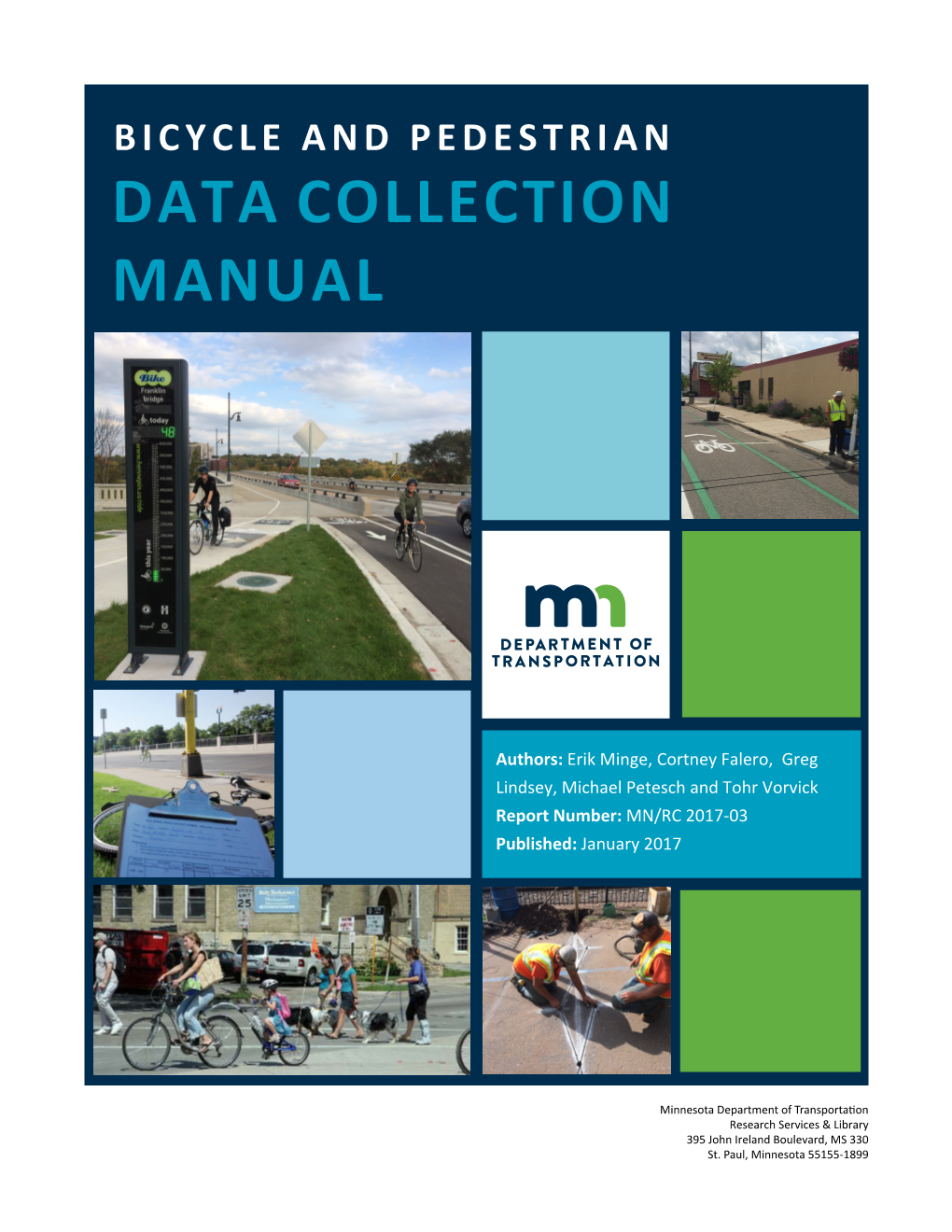 Minnesota's Bicycle and Pedestrian Data Collection Manual