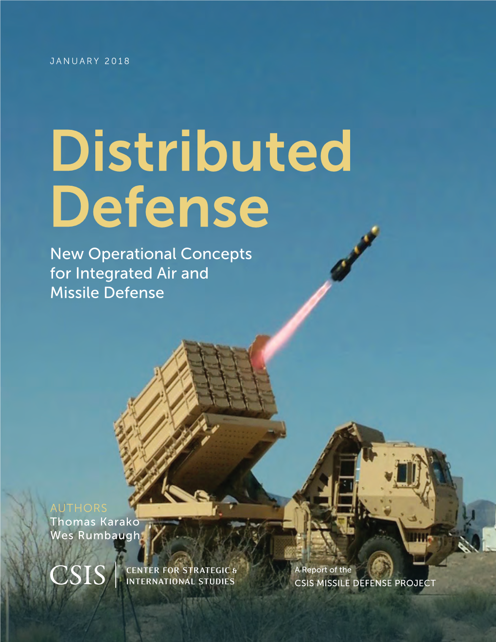 Distributed Defense: New Operational Concepts for Integrated Air And