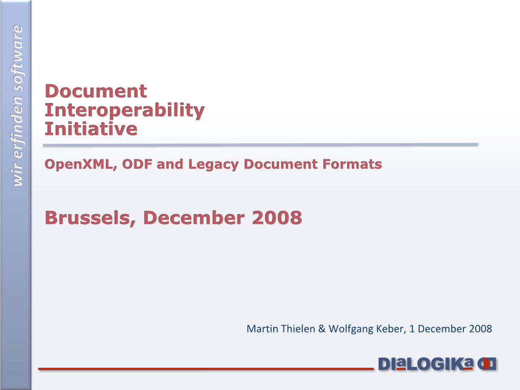 Document Interoperability Initiative