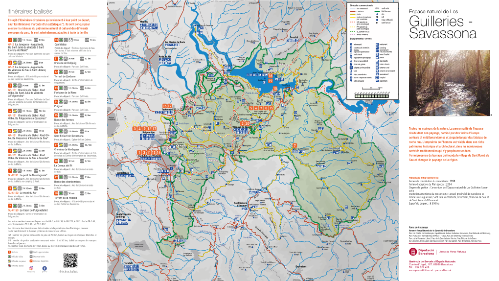 Guilleries - E Montrer La Richesse Du Patrimoine Naturel Et Culturel Des Différents Petit Recorregut) L D Puig De Les Baumes