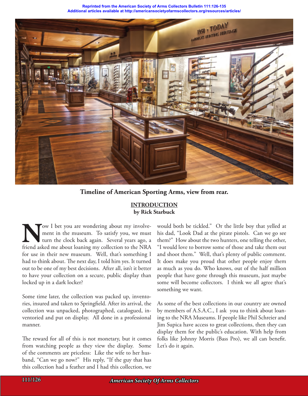 The Nra National Sporting Arms Museum