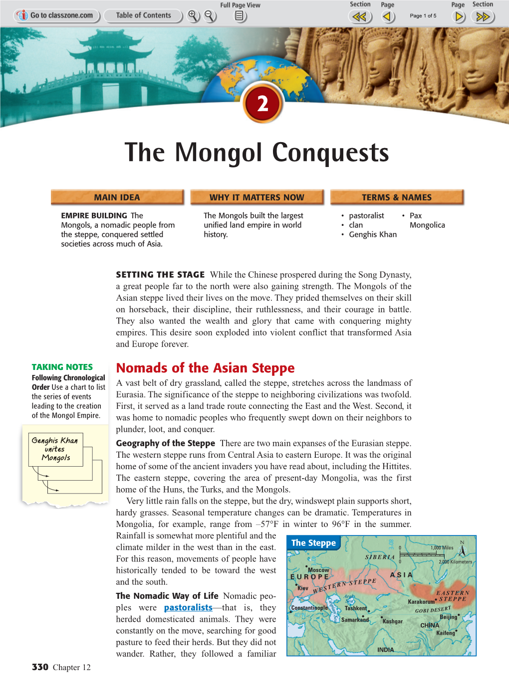 The Mongol Conquests