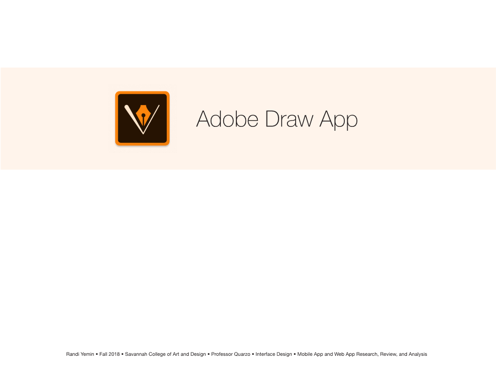 Adobe Draw App