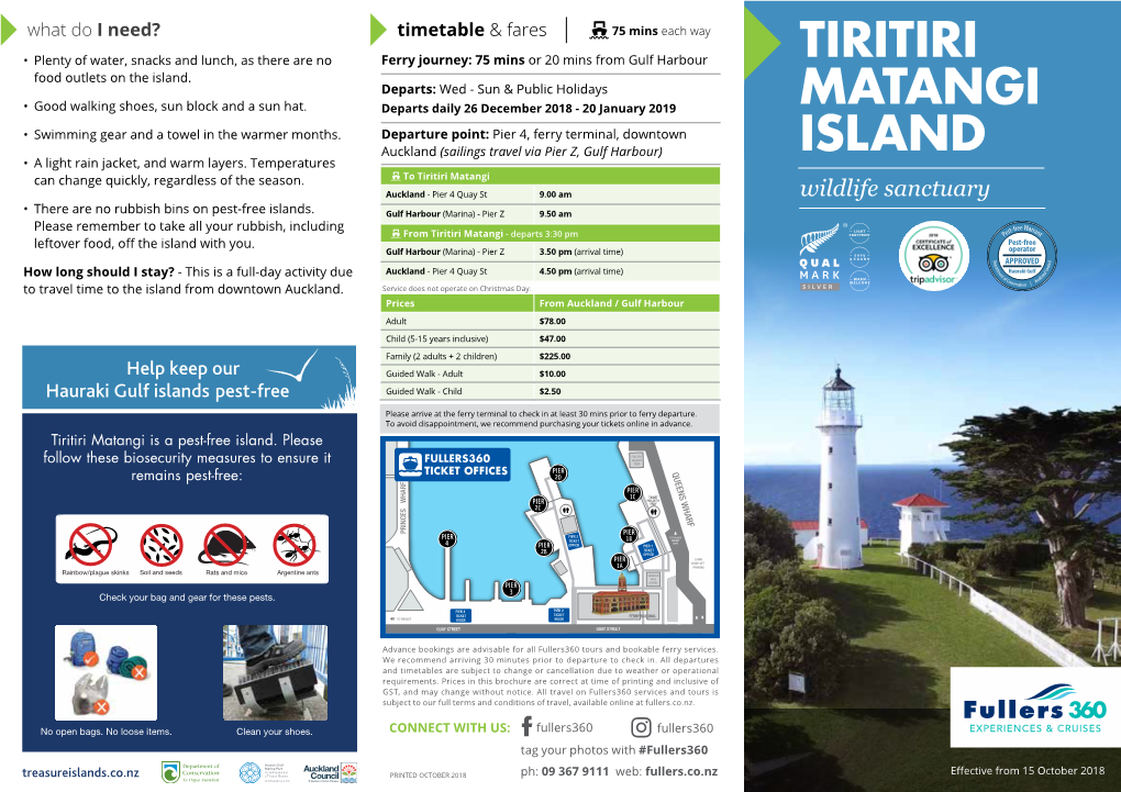 Tiritiri Matangi Island