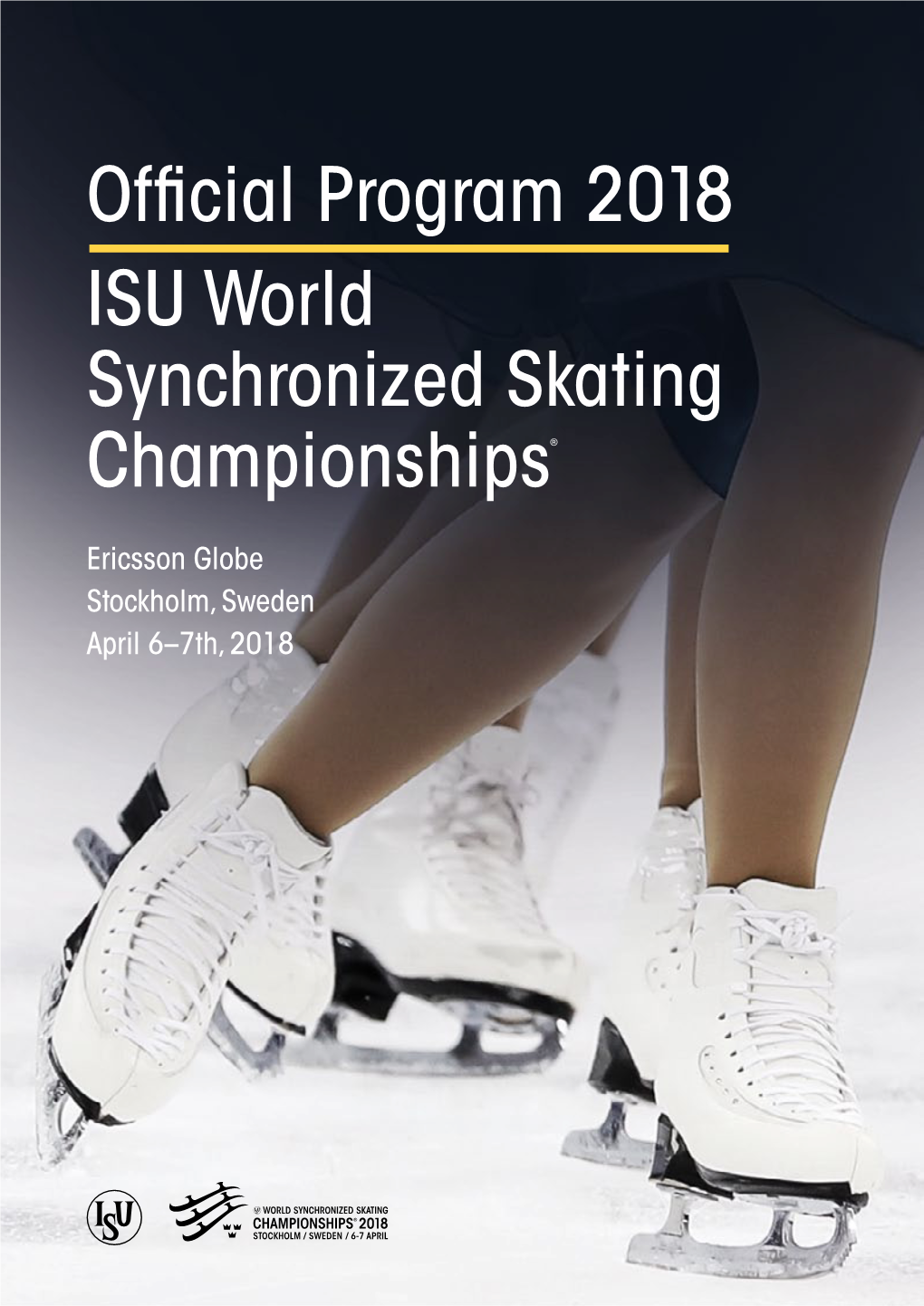 Official Program 20 1 8 ISU World Synchronized Skating