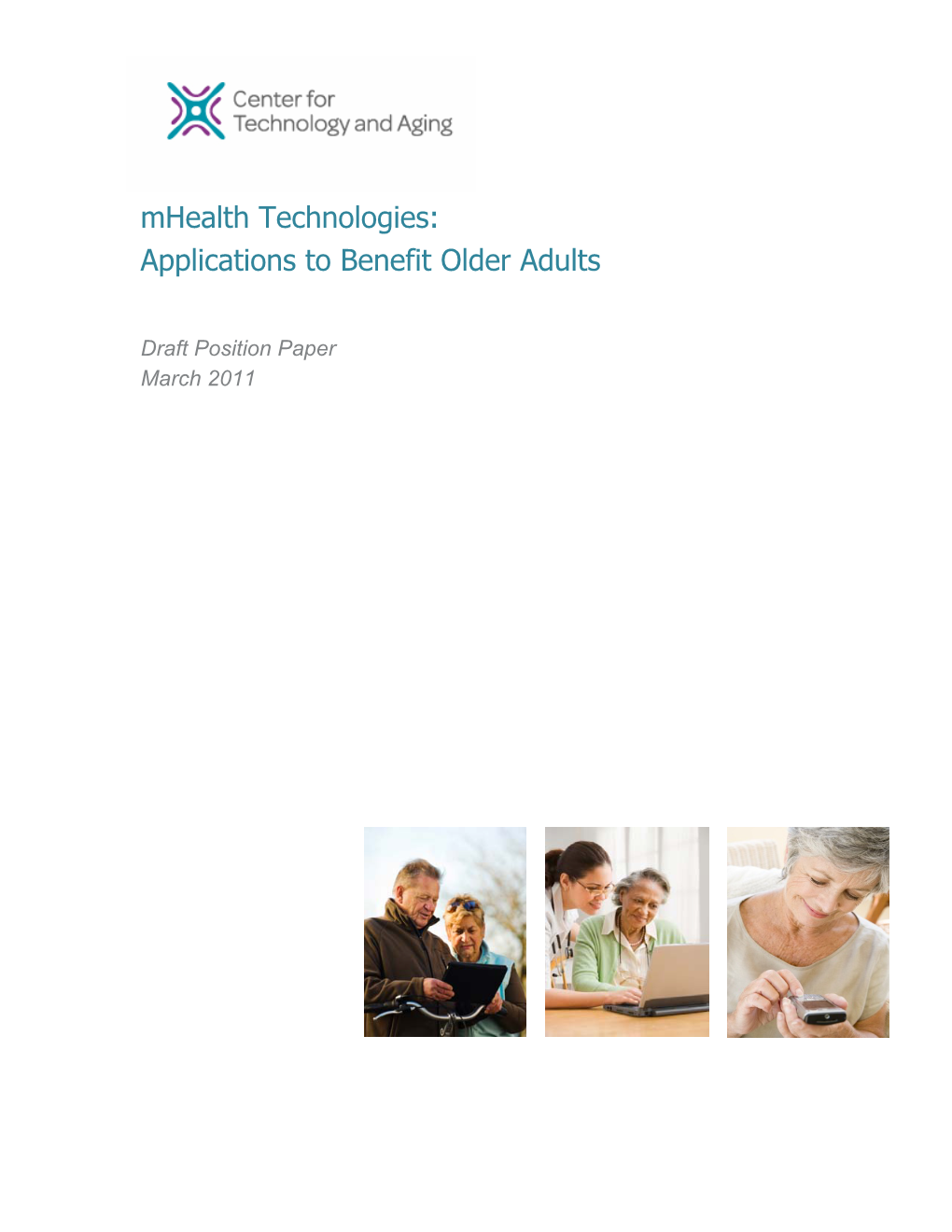 Mhealth Technologies: Applications to Benefit Older Adults