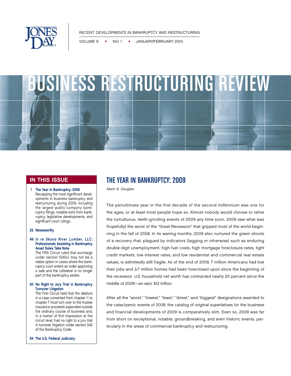 Business Restructuring Review