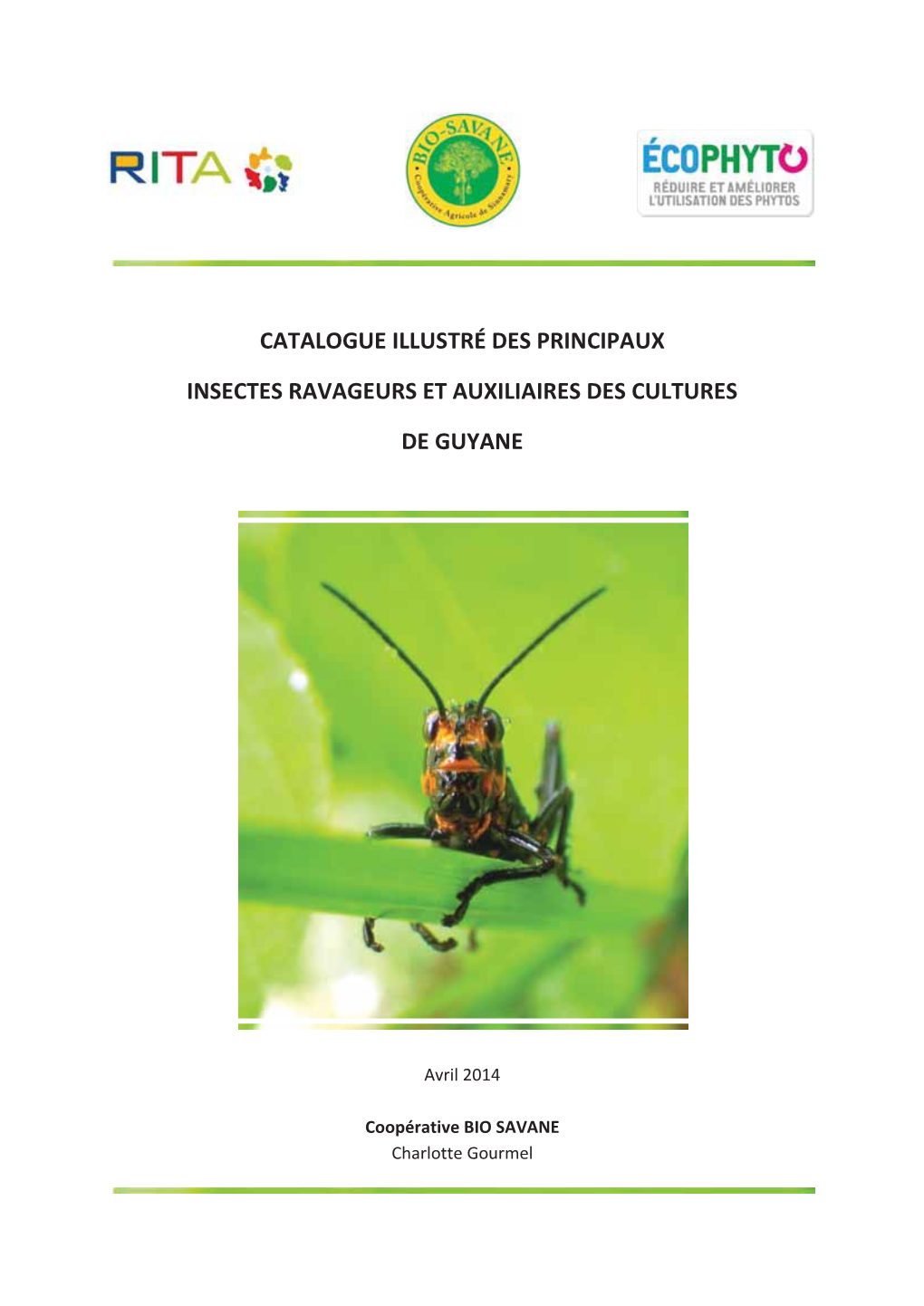 Catalogue Illustré Des Principaux Insectes Ravageurs Et Auxiliaires