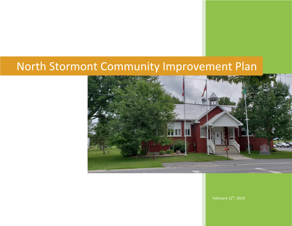 North Stormont Community Improvement Plan
