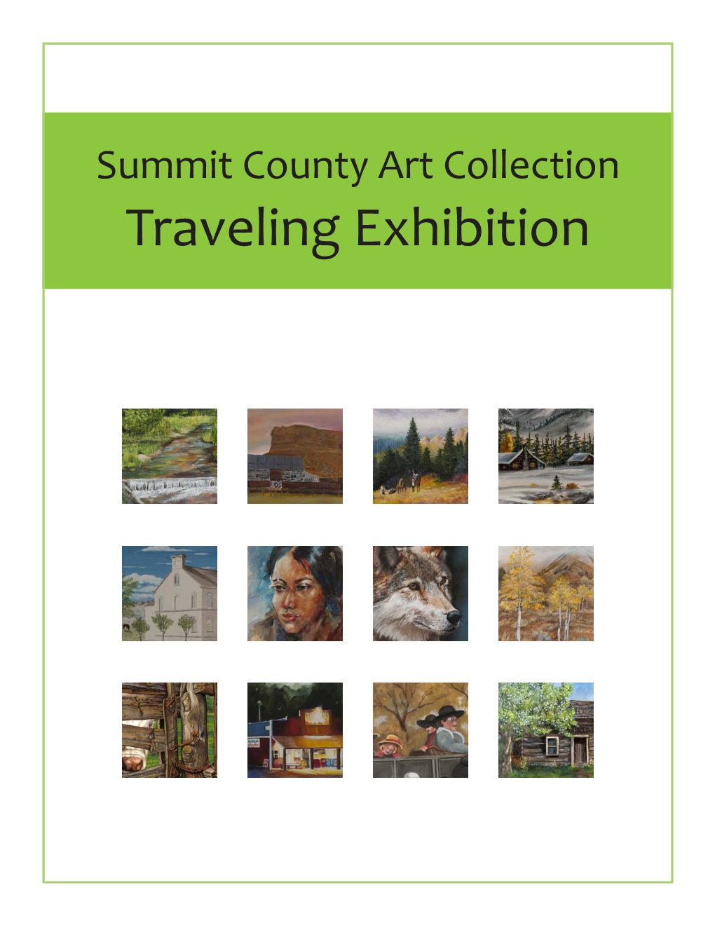 Summit County Art Collection Traveling Exhibition