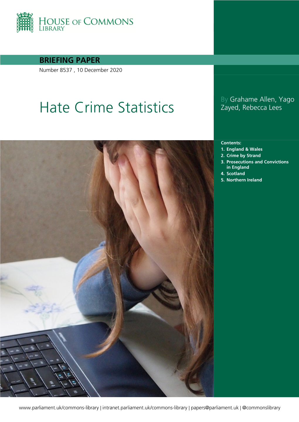 Hate Crime Statistics Zayed, Rebecca Lees