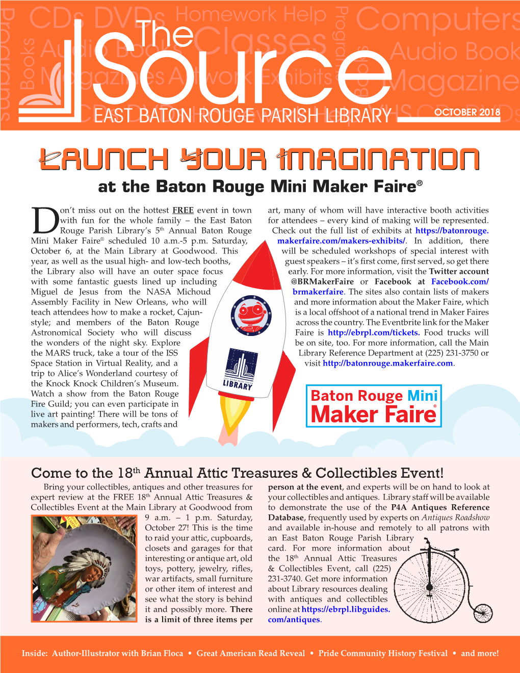 Launch Your Imagination at the Baton Rouge Mini Maker Faire®