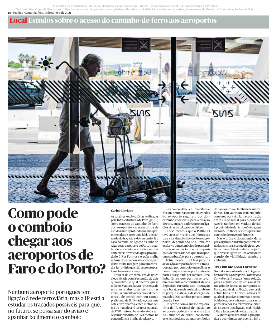 Como Pode O Comboio Chegar Aos Aeroportos De Faro E Do Porto?