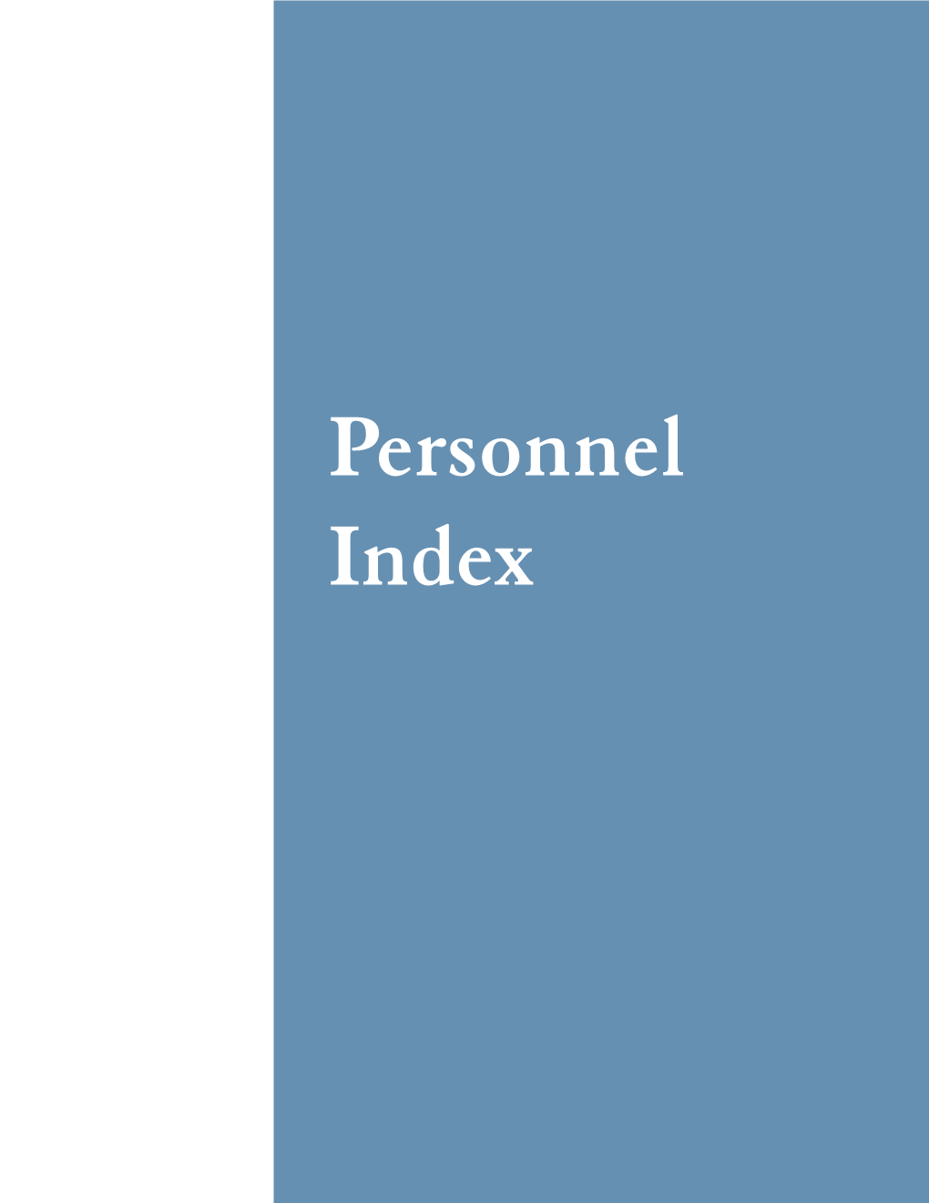 Personnel Index a A’Hearn, Christine (Algona-Pacific Library)