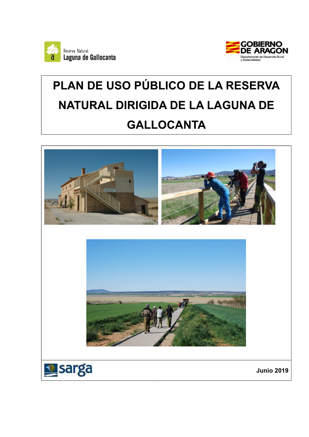 Plan De Uso Público De La Reserva Natural Dirigida De La Laguna De Gallocanta