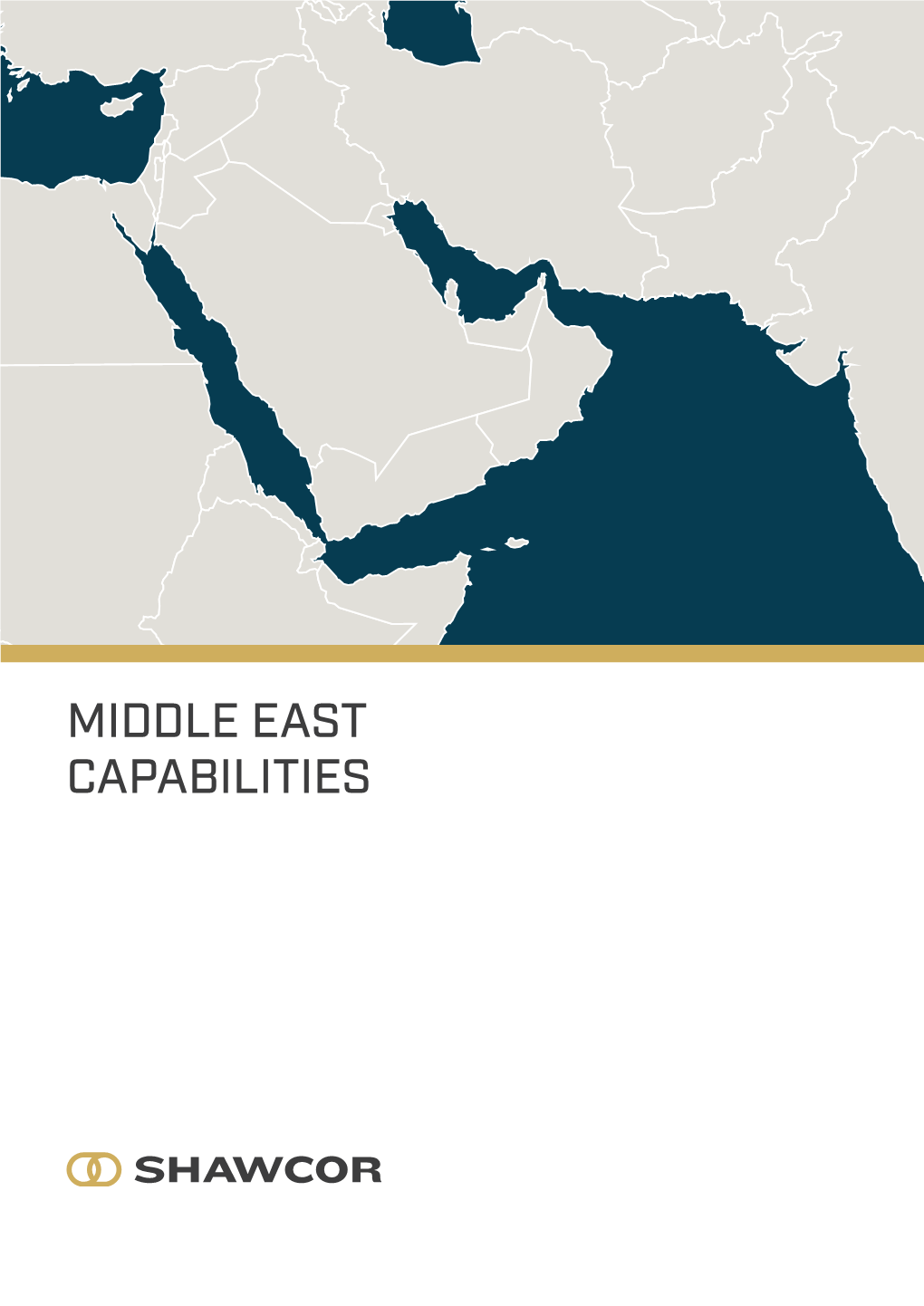 MIDDLE EAST CAPABILITIES 46% of the Worldwide Proven Oil Reserves Are Estimated to Be Commercially Recoverable