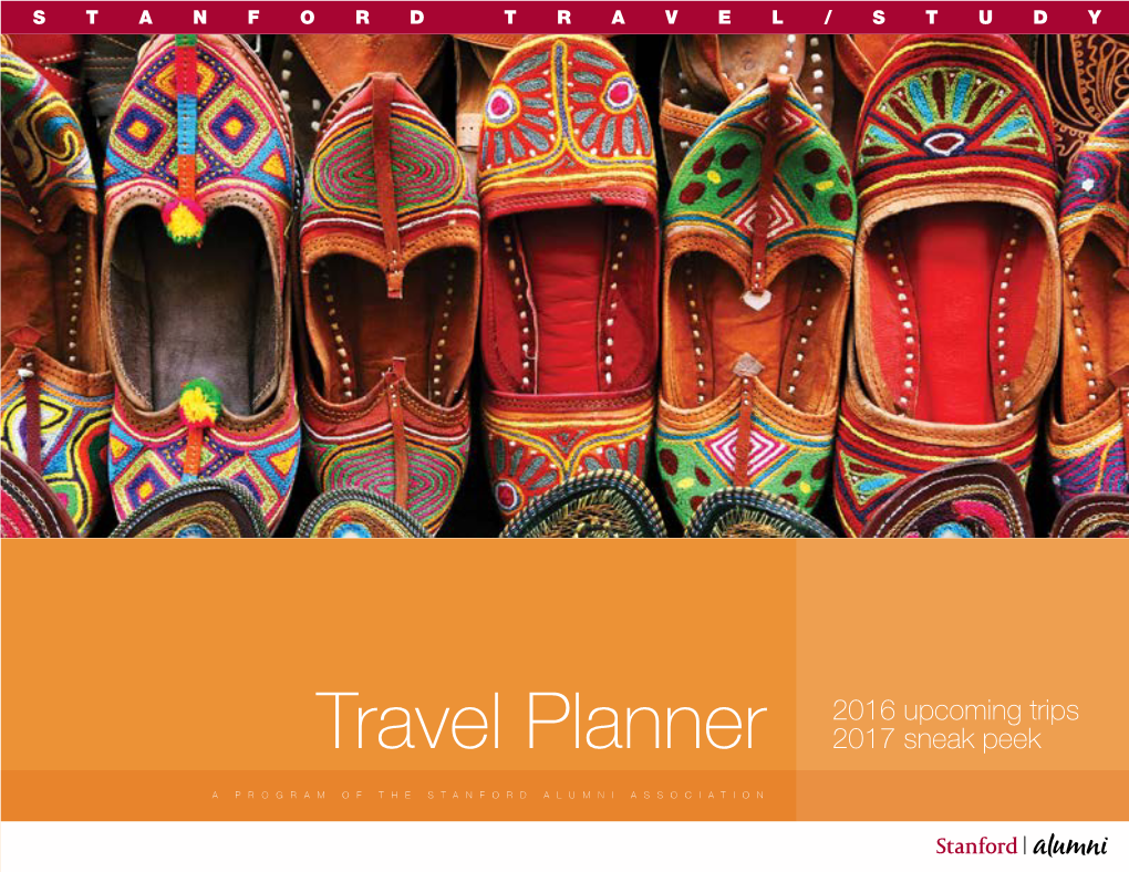 Travel Planner 2016 Upcoming Trips 2017 Sneak Peek