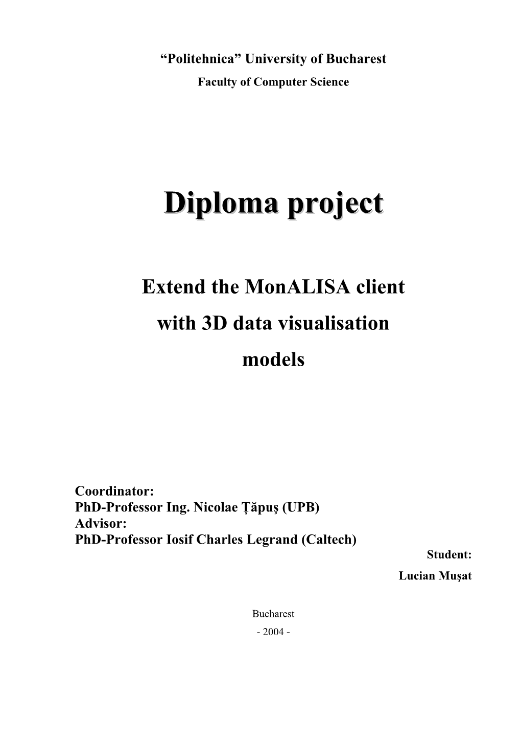 Diploma Project