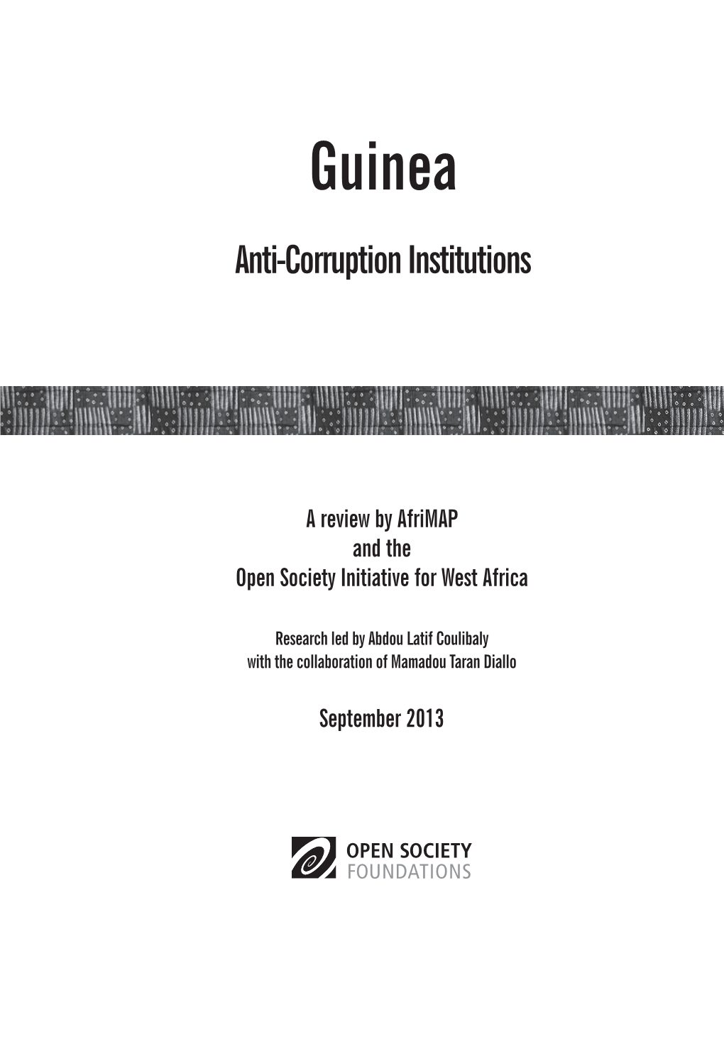 Guinea Anti-Corruption Institutions