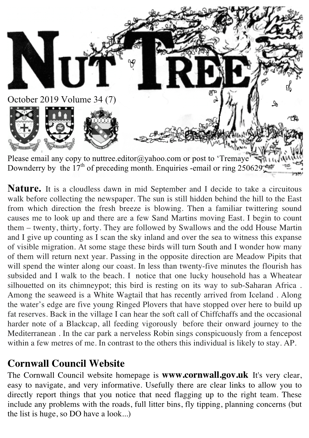 Nut Tree October 2019 (Pdf)