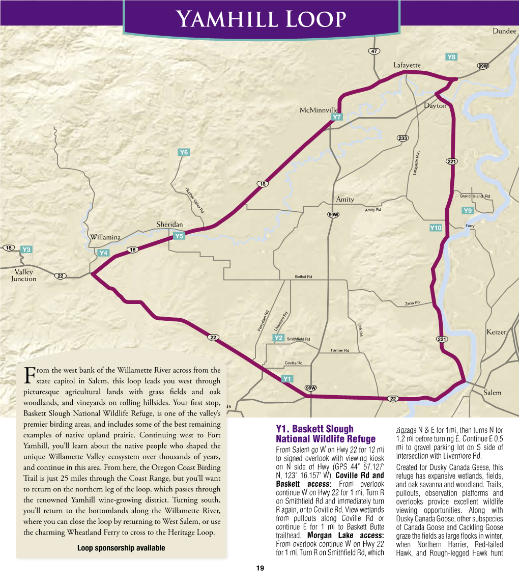 Yamhill Loop Guide