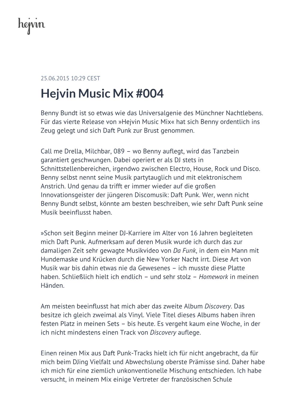 Hejvin Music Mix #004