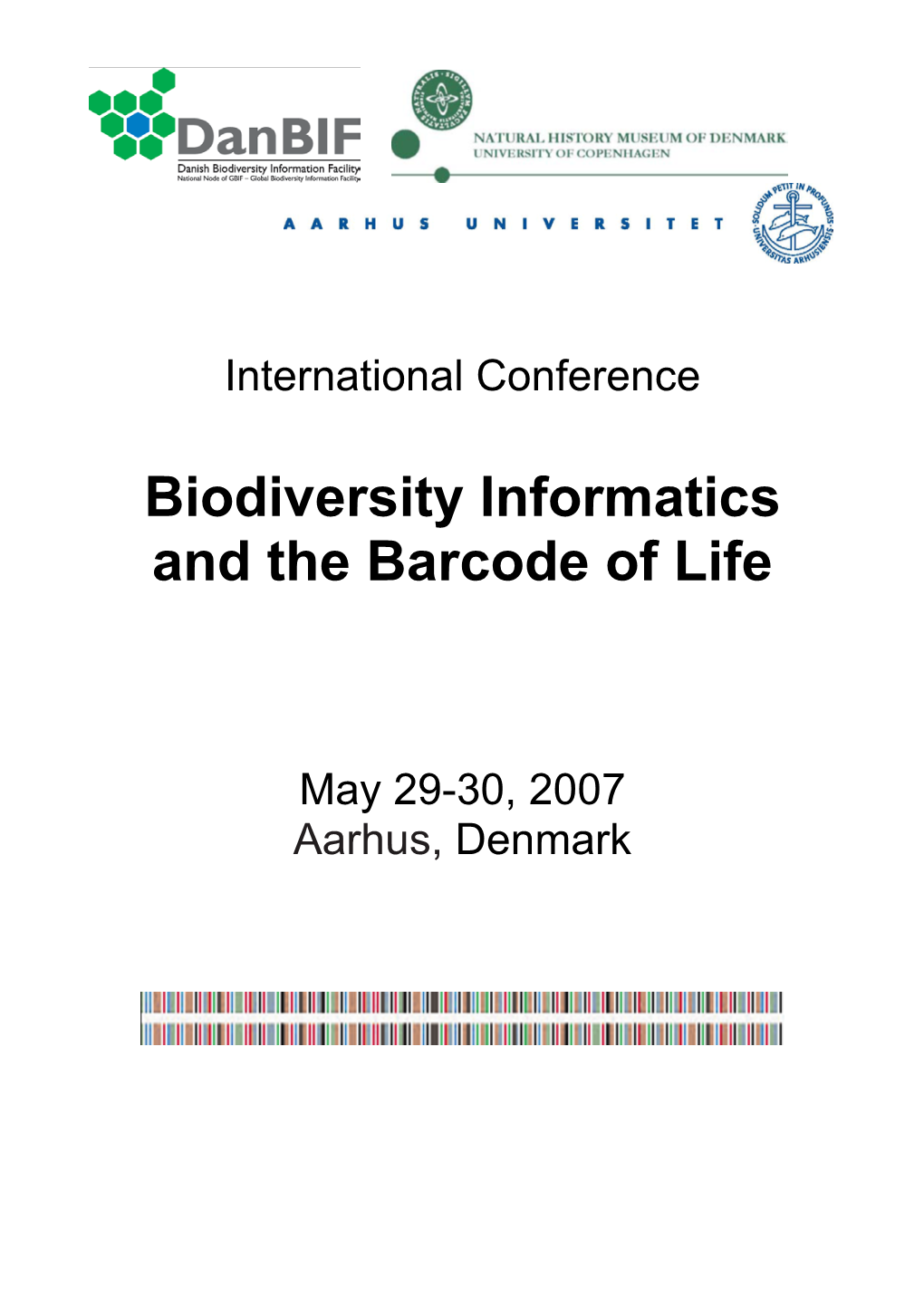 Biodiversity Informatics and the Barcode of Life