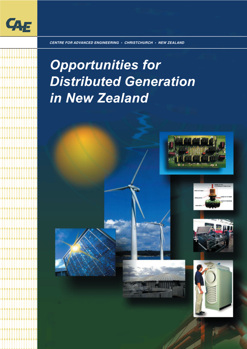 Opportunities for Distributed Generation in New Zealand